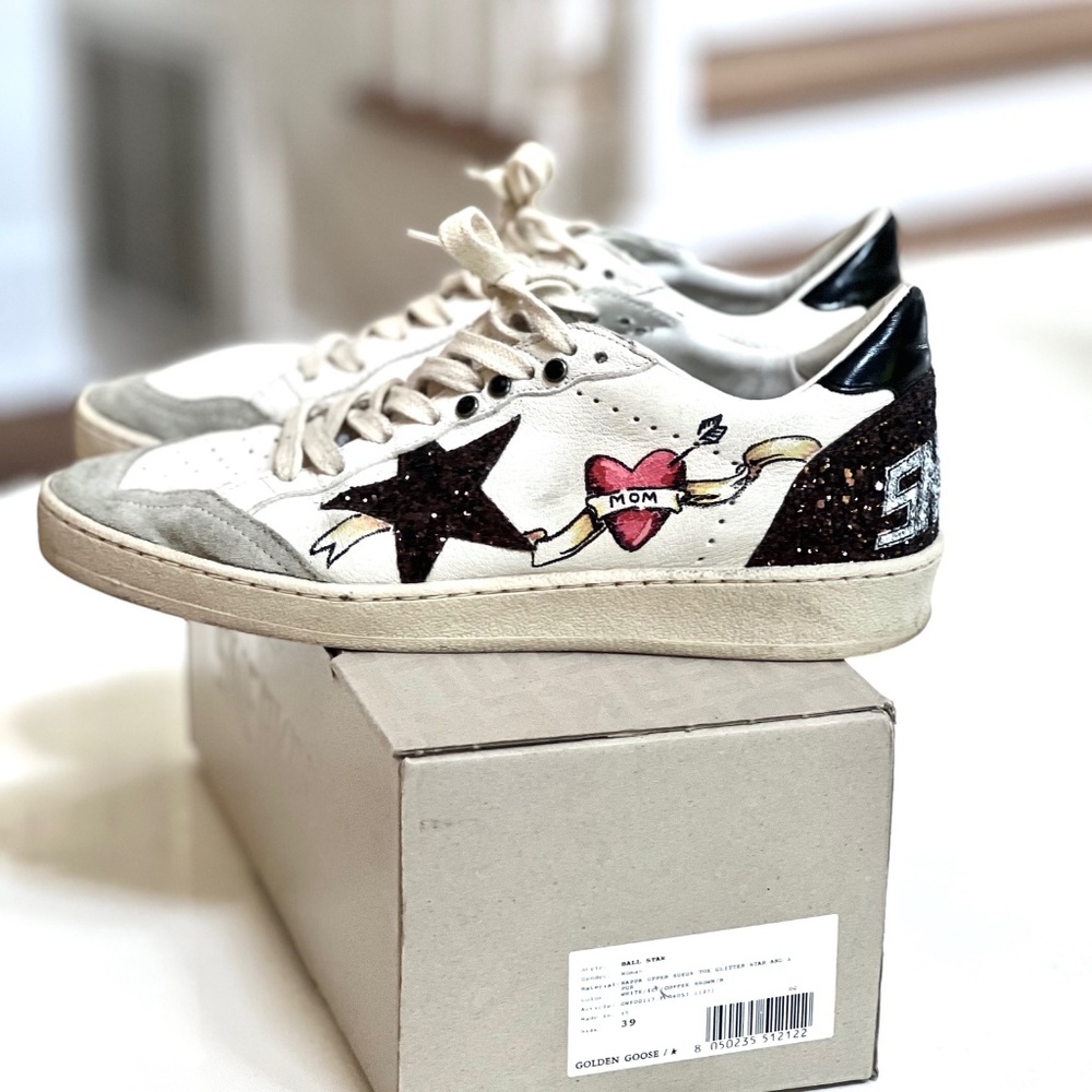 Golden Goose Custom Ball Stars 39/8.5